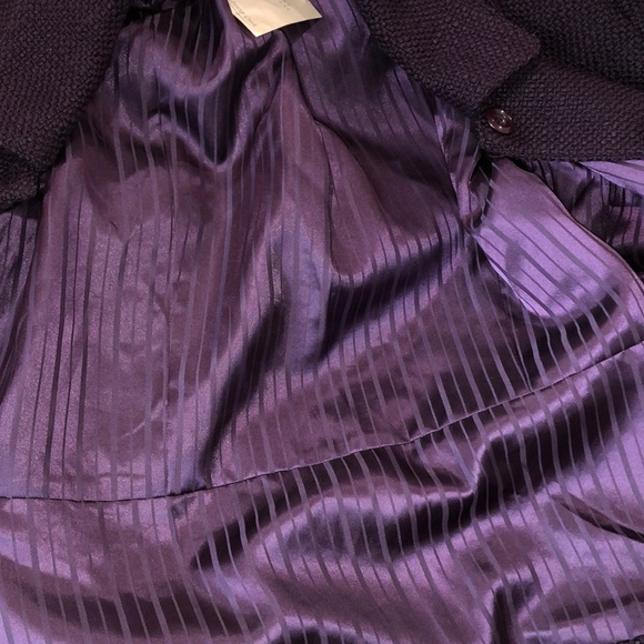 Coldwater Creek size petite XLarge plum blazer - Picture 6 of 7